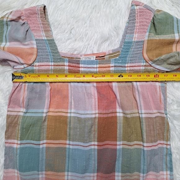 Fat Face Catherine Check Blouse - Picture 8 of 11